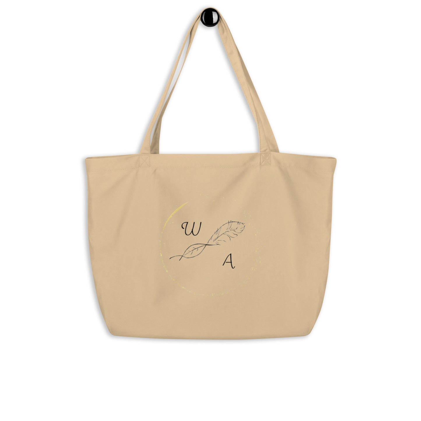 Large organic tote bag "Essencial"