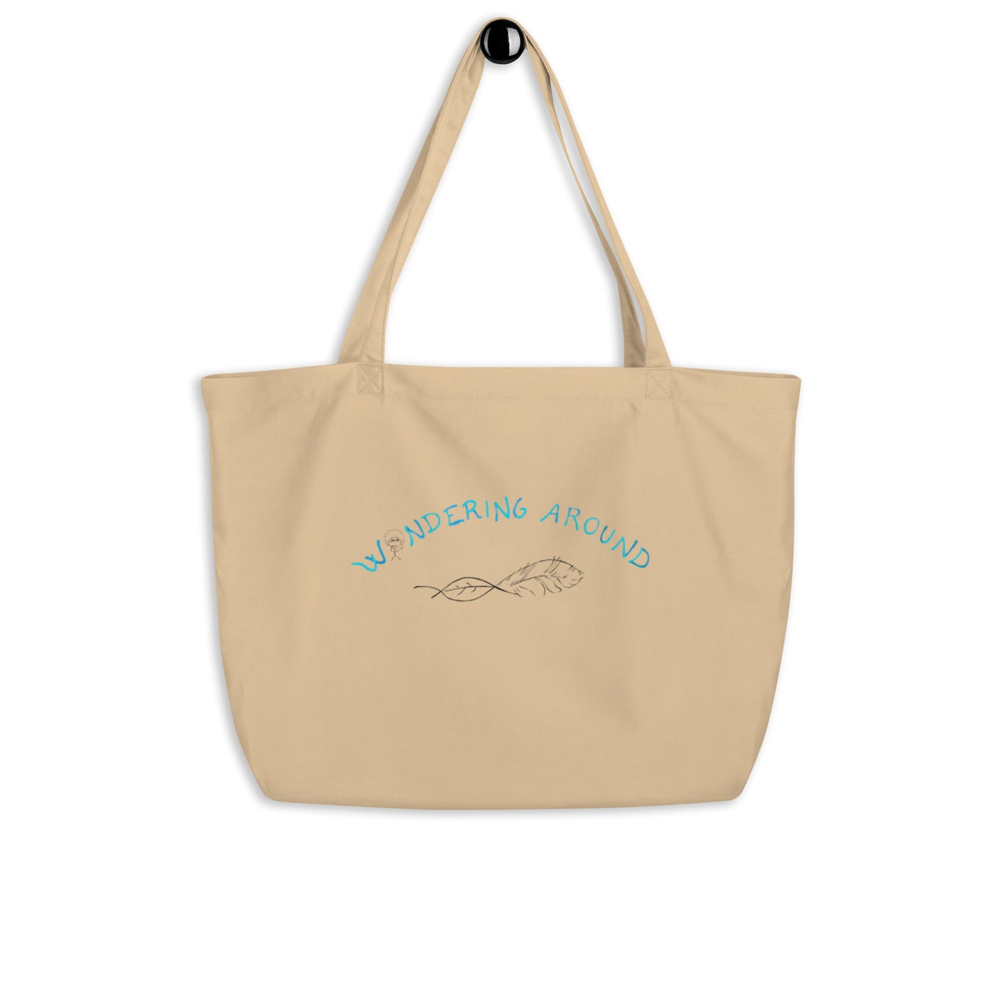 Large organic tote bag "Essencial"